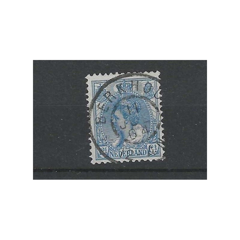 Nederland 63  "BERKHOUT 1904" grootrond  VFU/gebr  CV 7 €