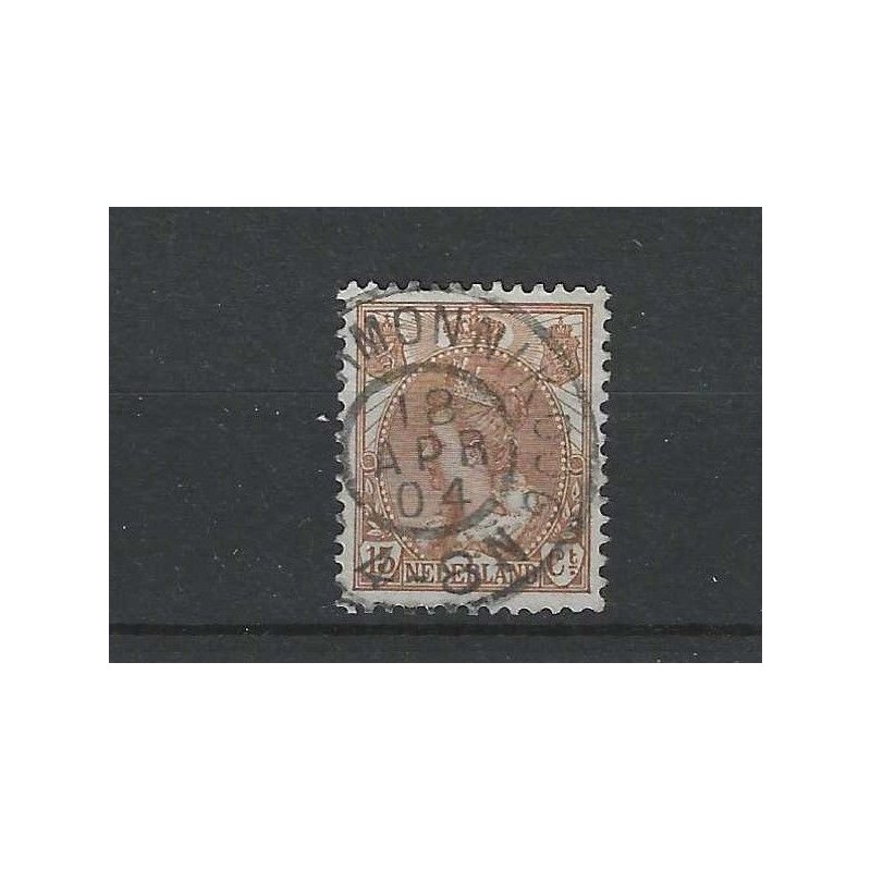 Nederland 64  "SCHIERMONNIKOOG 1904" grootrond  VFU/gebr  CV 13 €