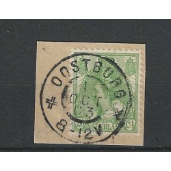 Nederland 68  "OOSTBURG 1903" grootrond  VFU/gebr  CV 11 €