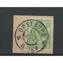Netherlands 68  "OOSTBURG 1903" large round cancel  VFU/used  CV 11 €