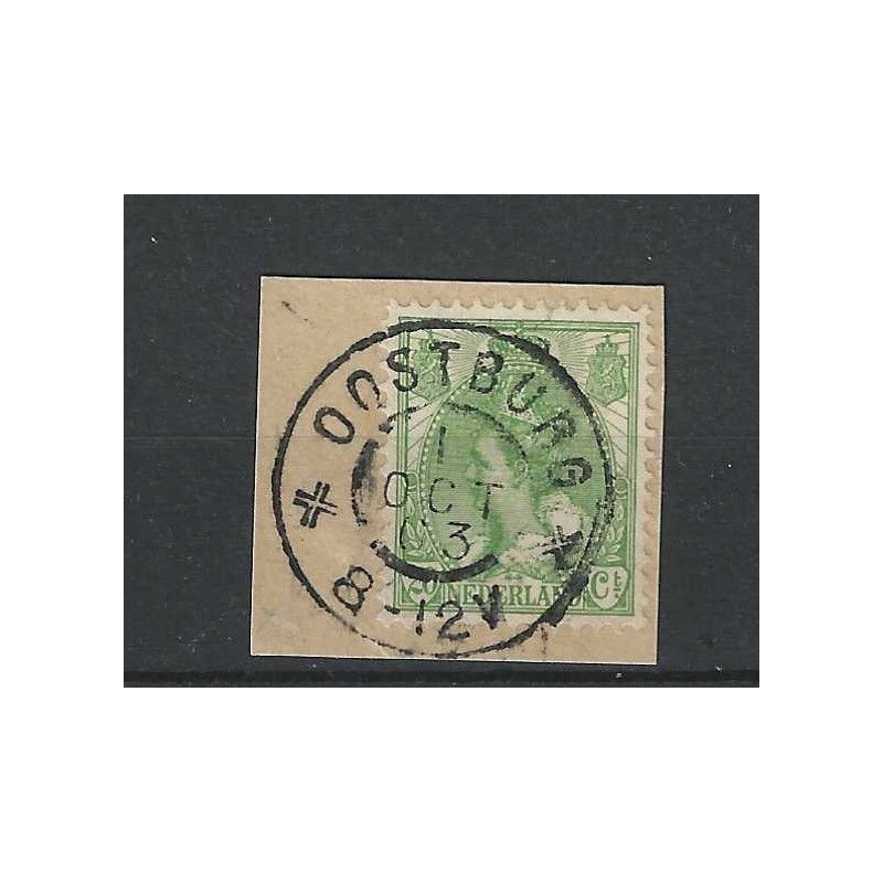 Nederland 68  "OOSTBURG 1903" grootrond  VFU/gebr  CV 11 €