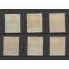 Dutch East Indies 17-22 Numeral MH/unused  CV 100 €