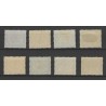 Dutch East Indies 40-47 Numeral MH/unused  CV 45 €