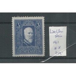 Liechtenstein 141 Fürst Franz I  MNH/postfris CV 280 €