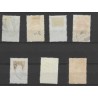 Dutch East Indies  160-166 Wilhelmina  1923 set VFU/used  CV 225 €