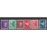 Dutch East Indies  266-271 Sociaal Bureau MNH  CV 15 €