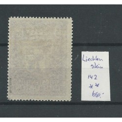 Liechtenstein 142 Landeswappen MNH CV 750 €