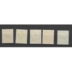 Dutch East Indies  293-297 Moehammadijah  MNH  CV 32 €