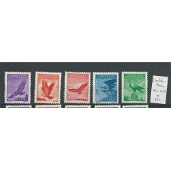 Liechtenstein 143-147 Luchtpost 1934 MH/ongebr  CV 280 €