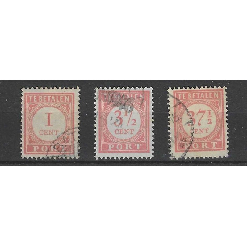 Ned. Indie  P23, P25, P34  VFU/gebr CV 95 €