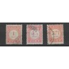 Dutch East Indies  P23, P25, P34  VFU/used CV 95 €