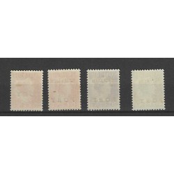Dutch East Indies  P49-52  hulpportzegels MH/unused CV 67.5 €