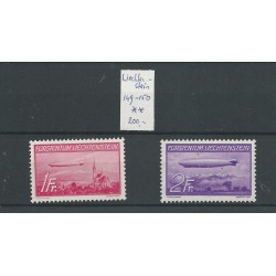Liechtenstein 149-150 Zeppelin 1935 MNH  CV 220 €