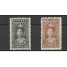 Curacao 75-81 Wilhelmina 1923 serie MH/ongebr  CV 300 €