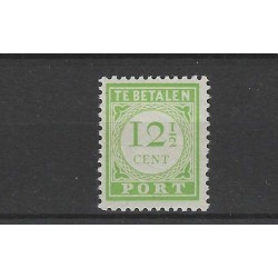Curaçao P32 Postage due  Egelse druk MNH CV 135 €
