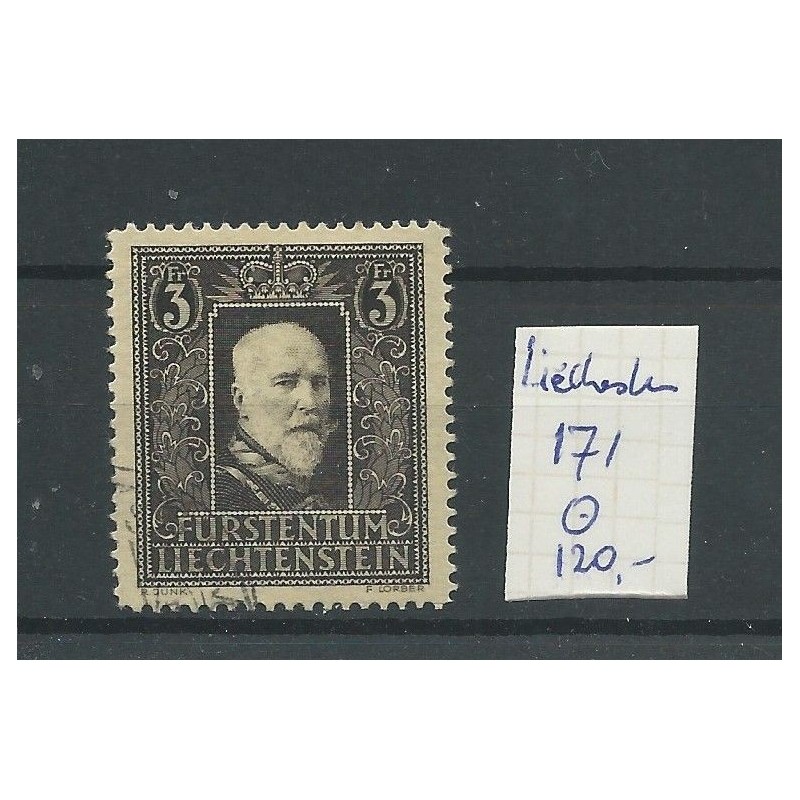 Liechtenstein 171 Furst Franz I   VFU/used  CV 120 €