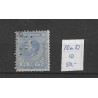 Suriname 10aD  Willem III  VFU/used CV 50  €