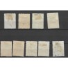Suriname 118-126 Wilhelmina VFU/used  CV  45 €