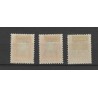 Suriname 197-199 Indische PTT  MH/unused  CV 45 €