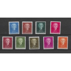 Suriname 284-293 Juilana  MNH  CV 22 €