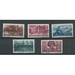 Liechtenstein 192-196  VFU/used CV  60 €