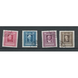 Liechtenstein 207-210 Fürsten  VFU/used  CV  45 €