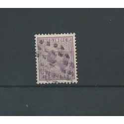 Dutch East Indies  27 with NUMERAL DOT CANCEL 1  SUPERB VFU/used  CV 50+ €