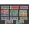 Netherlands R57-70 Corner syncopated perforation pairs VFU/used  CV 168 €