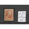 Netherlands  6PM Willem III with plate flaw "Open Kaderlijn" VFU/used  CV 265 €