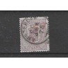 Netherlands 18 Wapenzegel with buitenlands cancel VFU/used  CV 100 €