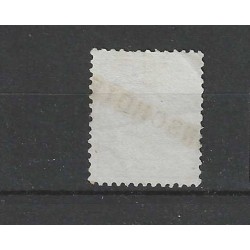 Netherlands 23  Willem III  "BUNSCHOTEN" straight-line cancel VFU/ used  CV 80+ €