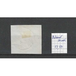 Netherlands 19  Willem III  "NOORDBROEK 1884" small round cancel VFU/ used  CV 13,5+ €