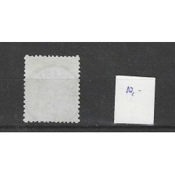 Netherlands 22  Willem III  "UTR:-ROTTERD-E 1879" small round cancel VFU/ used  CV 13+ €
