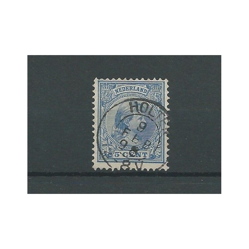 Netherlands 35 with "HOLTEN 1895"  VFU/used  CV 19+ €