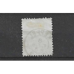 Nederland 24  Willem III  "KEPPEL1883" kleinrond VFU/ gebr  CV 25+ €