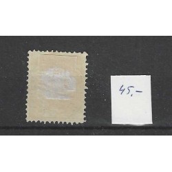 Netherlands 19  Willem III  "LEEUWARDEN-STN 1882" small round cancel VFU/ used  CV 45+ €