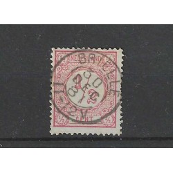 Netherlands 30  Numeral  with "BRIELLE 1881" small round cancel  VFU/ used  CV 5++ €