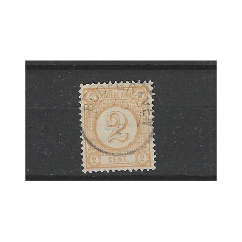 Netherlands 32  Numeral  with "BODEGRAVEN 1892" small round cancel  VFU/ used  CV 10++ €