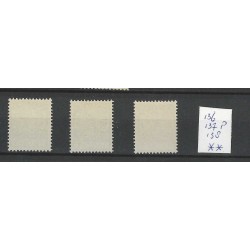 Netherlands 136, 137P, 138 Tentoonstelling  MNH CV 330 €