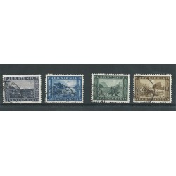 Liechtenstein 218-221  VFU/used  CV  40 €