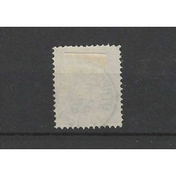 Netherlands 34 Wilhelmina "UTRECHT-STATION 1898" small round cancel VFU/used CV  10+ €