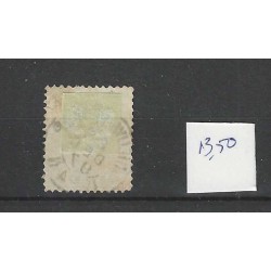 Netherlands 35 Wilhelmina "NIEUW-VENNEP 1897" small round cancel VFU/used CV  15+ €
