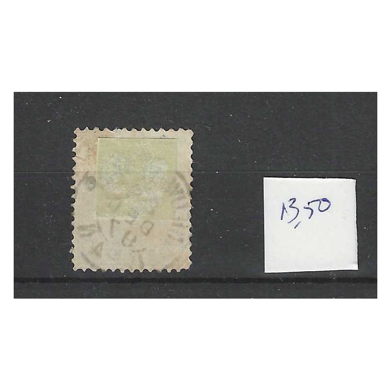 Nederland 35 Wilhelmina "NIEUW-VENNEP 1897" kleinrond VFU/gebr CV  15+ €