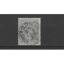 Nederland 38 Wilhelmina "ARNHEM-OLDENZAAL-E 1898" kleinrond VFU/gebr CV  10++ €