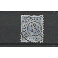 Netherlands 35 Wilhelmina "ZWOLLE-STATION 1899" large round cancel VFU/used CV  5+ €