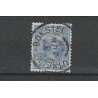 Netherlands 35 Wilhelmina "UTRECHT-BOKSTEL 1898" large round cancel VFU/used CV  15+ €