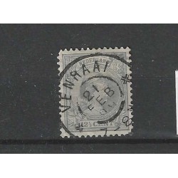 Netherlands 38 Wilhelmina "VENRAAI 1899" large round cancel VFU/used CV  6+ €