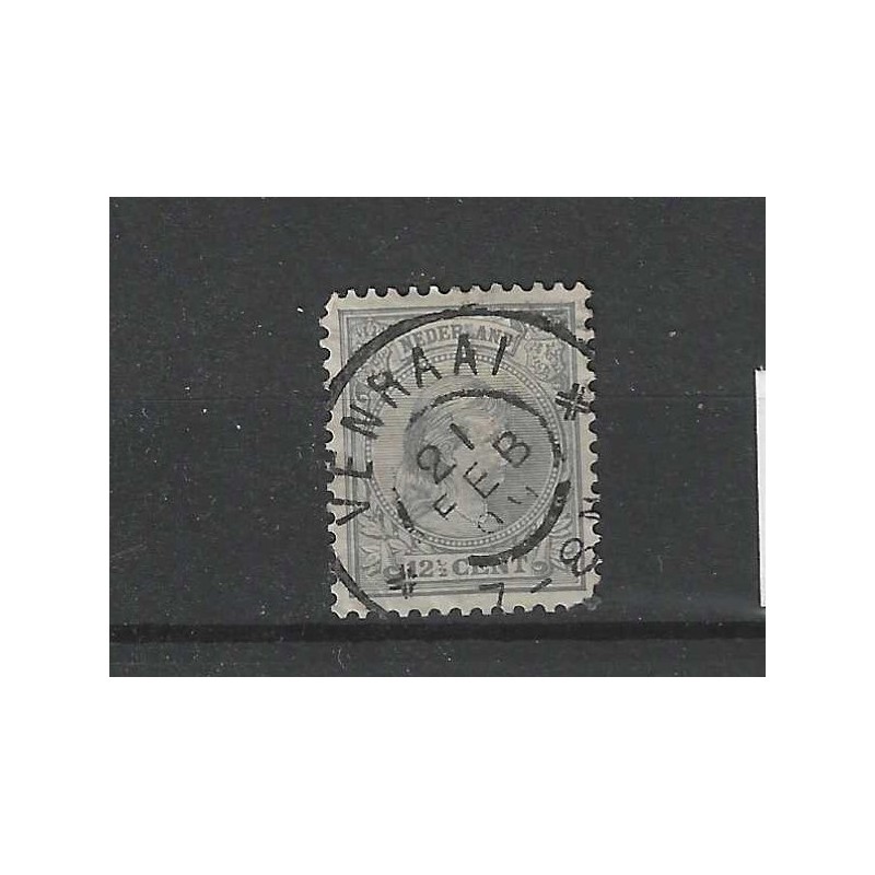 Nederland 38 Wilhelmina "VENRAAI 1899" grootrond VFU/gebr CV  6+ €