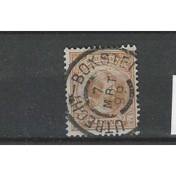 Netherlands 39 Wilhelmina "UTRECHT-BOKSTEL 1899" large round cancel VFU/used CV  21+ €