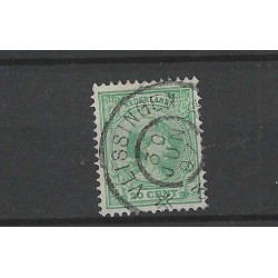 Netherlands 40 Wilhelmina "VLISSINGEN 1897" large round cancel VFU/used CV  5+ €